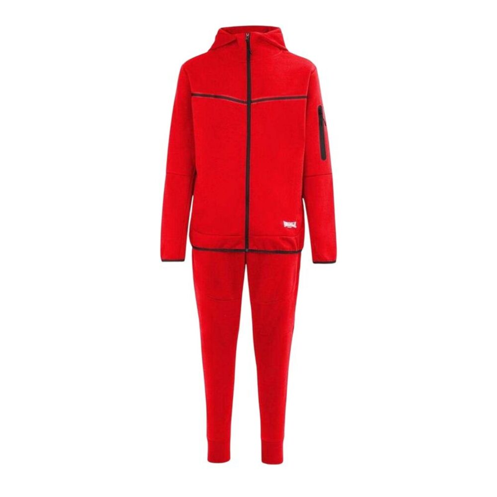 Lonsdale Mens Tracksuit / Red